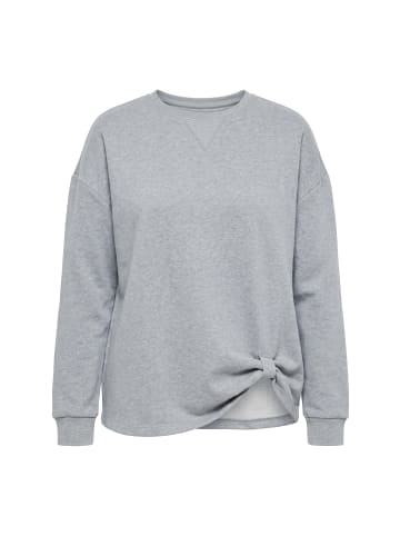MIAMODA Sweatshirt in grau melange