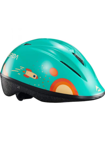 Merida Fahrradhelm Matts J - Türkis-Orange -  47 bis 53 Zentimeter -