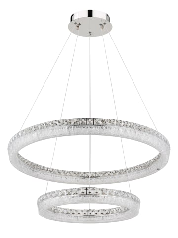 Globo lighting Hängeleuchte "LAUREL" in silver