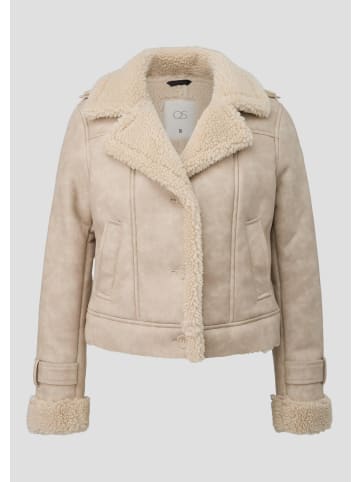 QS Outdoor-Jacke in 8001_helles beige