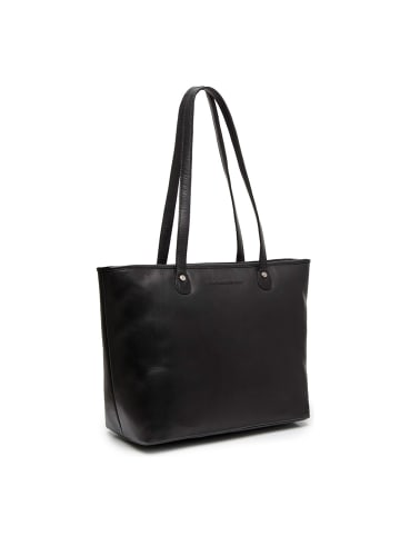 The Chesterfield Brand Astano Schultertasche Leder 33 cm Laptopfach black