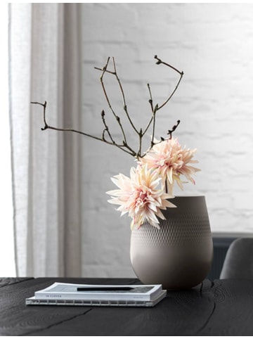 Villeroy & Boch Vase Manufacture Collier 23 cm in Taupe