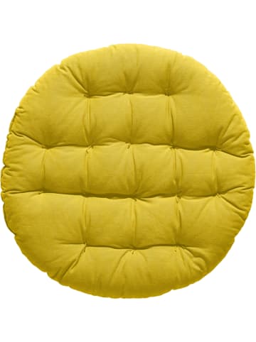 REDBEST Stuhlkissen rund 2er-Pack in ocker