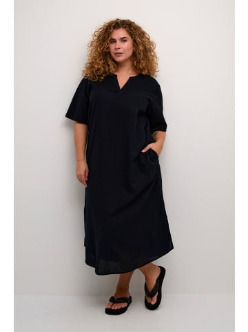 KAFFE curve Kleid KCmayi Loose fit in Black Deep
