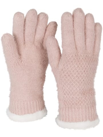 styleBREAKER Strickhandschuhe in Altrose