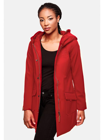 Marikoo Softshellmantel Mayleen in Red