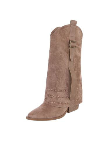 Ital-Design High Heel in Hellbraun