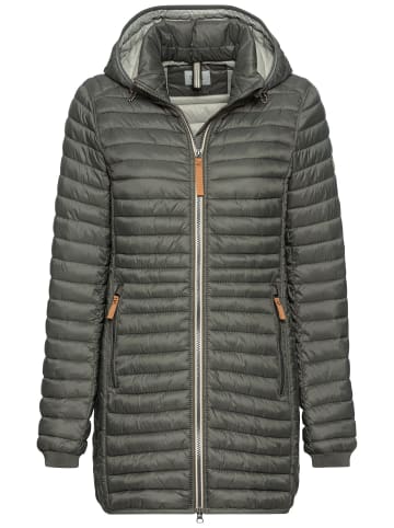 Camel Active Steppjacke aus recyceltem Polyamid in Khaki