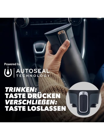 contigo Thermobecher West Loop Edelstahl Isolierbecher Fb. Black 470 ml