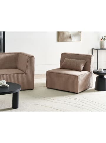 Beliani 2-tlg Sofaelement LEMVIG in Beige