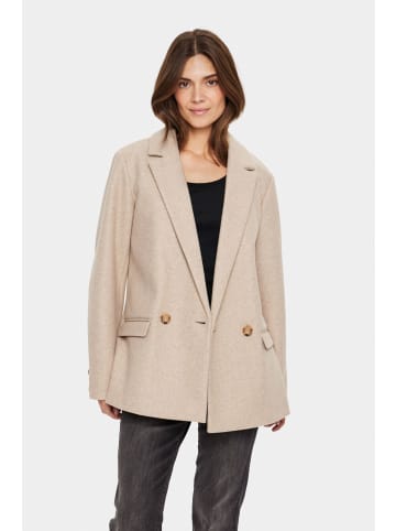 SAINT TROPEZ Jacke IlvySZ Gerade Passform in Feather Gray