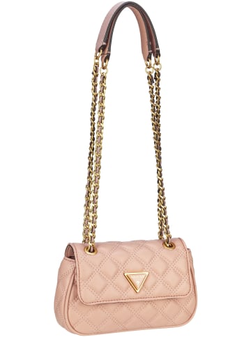 Guess Schultertasche Giully Mini Convertible Crossbody Flap in Apricot Cream