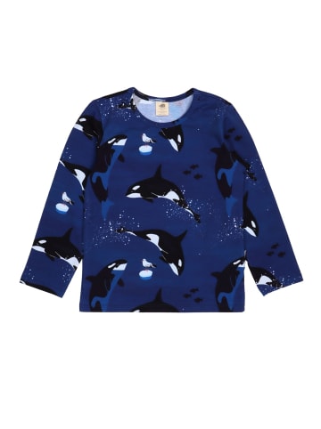 Walkiddy Langarmshirt Playful Orcas-Shirt