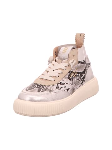 CRICKIT Schnürstiefelette in silber