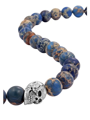 KUZZOI Halskette 925 Sterling Silber in Blau
