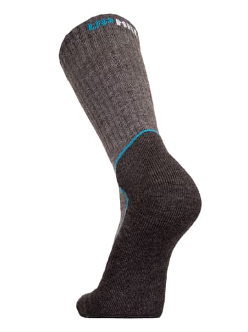 UphillSport Wander-Socken SUOMU in d.rey/grey/turq