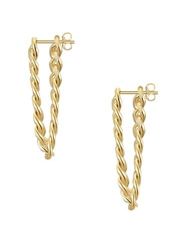 Glanzstücke München Ohrstecker Sterling Silber in gelbgold