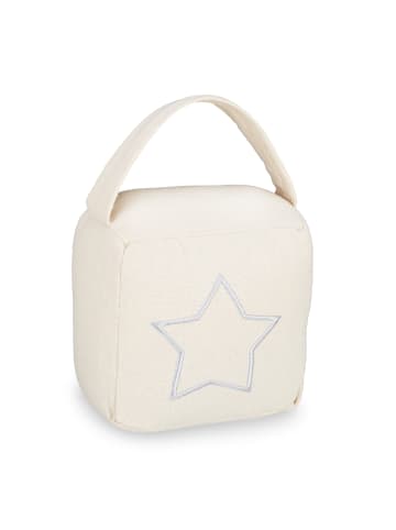 relaxdays 2x Türstopper "Sack" in Beige