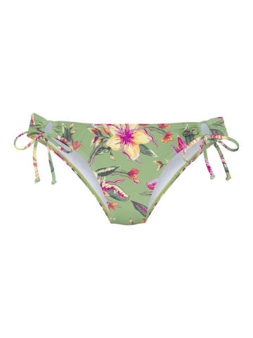 LASCANA Bikini-Hose in salbei-pink bedruckt