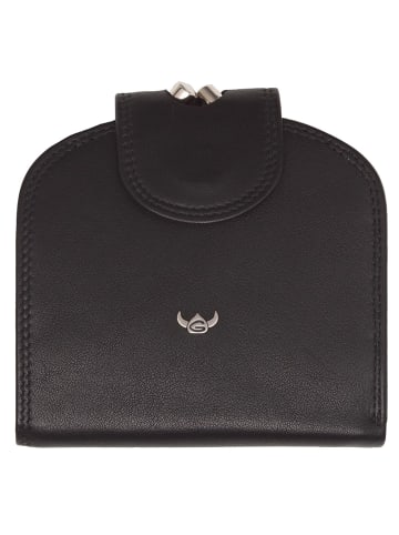 Golden Head Polo Geldbörse RFID Leder 10 cm in schwarz