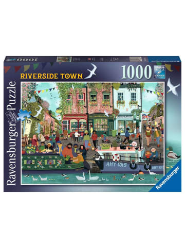 Ravensburger Puzzle 1.000 Teile Riverside Town 14-99 Jahre in bunt