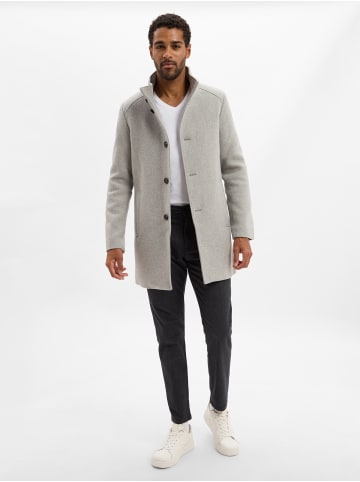 Finshley & Harding Mantel in hellgrau