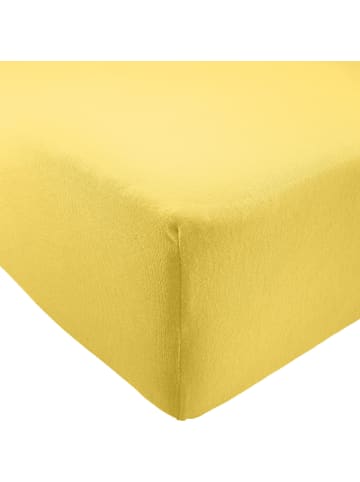 REDBEST Single-Jersey Spannbettlaken Pittsburgh in gelb