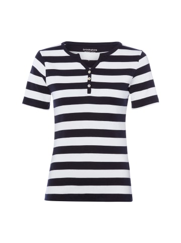 brookshire T-Shirt in schwarz weiß - 0012