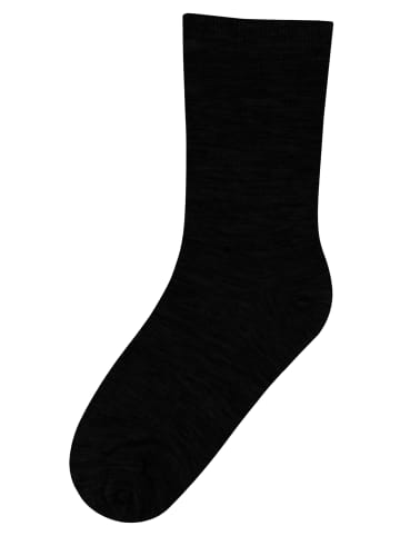 CASH-MERE.CH Alltagssocken in Schwarz
