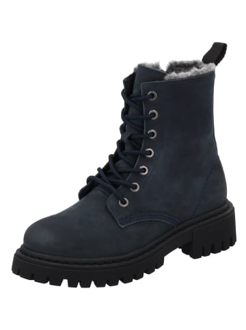 Palado Schnürstiefel Giase in Dunkelblau/Schwarz