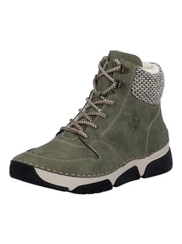 rieker Stiefelette in Dunkelgrün