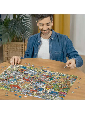 Ravensburger Puzzle 1.000 Teile Erwachsenenpuzzle 1000 Teile - Ray Nicholson - Der Campingplatz Ab 14 Jahre in bunt