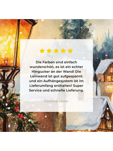 MuchoWow Leinwand Bilder Sandfarben