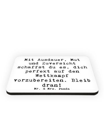 Mr. & Mrs. Panda magnet Spruch Wettkampfvorbereitung meistern mi... in Weiß