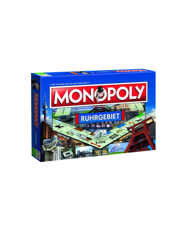 Winning Moves Monopoly Ruhrgebiet Stadtedition Brettspiel Gesellschaftsspiel in bunt