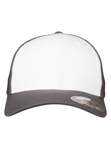  Flexfit  Flexfit Trucker in darkgrey/white/darkgrey