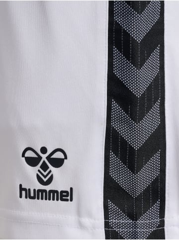 Hummel Hummel Shorts Hmlauthentic Multisport Damen Atmungsaktiv Feuchtigkeitsabsorbierenden in WHITE