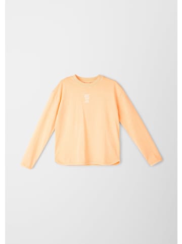 S. Oliver T-Shirt langarm in Orange