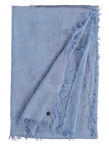 Fraas Schal in hellblau - 0004