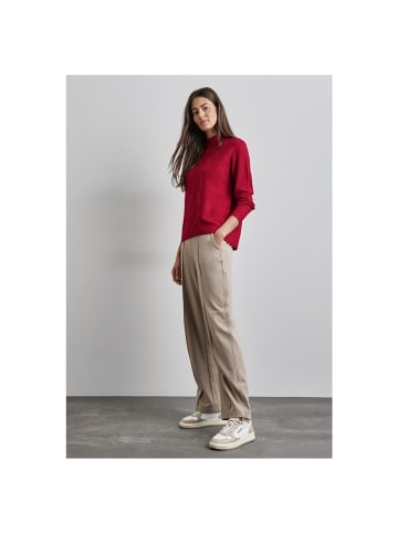Street One Pullover in autumn red