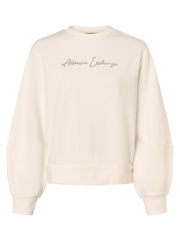 Armani Exchange Sweatshirt in ecru