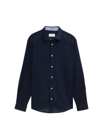 Tom Tailor Langarmhemd in sky captain blue