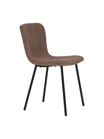 ebuy24 Esszimmerstuhl Halden  Braun 2er Set