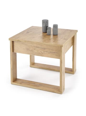 Feldmann-Wohnen Couchtisch Nea Eiche Wotan 60 / 60 / 52cm