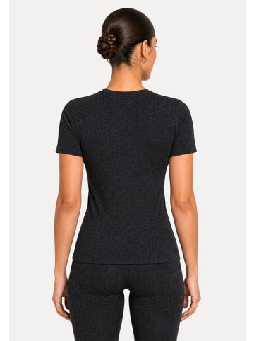 SMILODOX LEO T-Shirt Velvara in Schwarz Leo