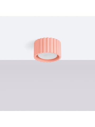 Nice Lamps Plafond ZORA 1 pink H 6 cm