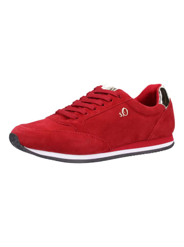 s.Oliver BLACK LABEL Sneaker in Rot