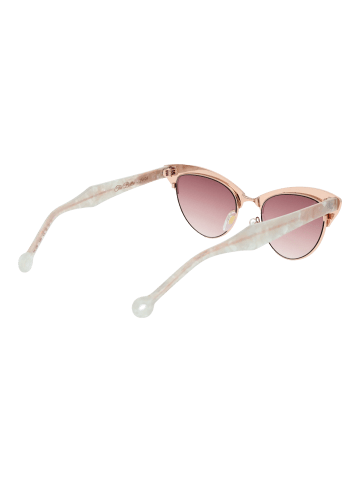 Hally & Son Frauen Sonnenbrille Vollrandige Brille Gold