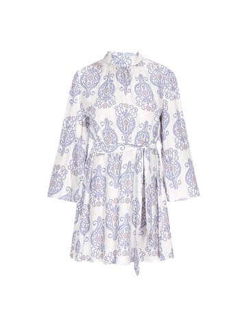 usha FESTIVAL Women Dress in blue offwhite