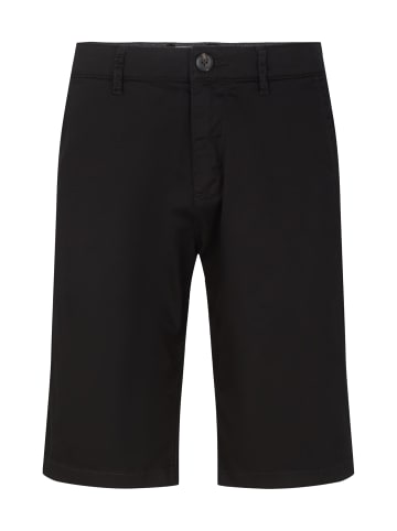 Tom Tailor Shorts 'Bermuda' in schwarz